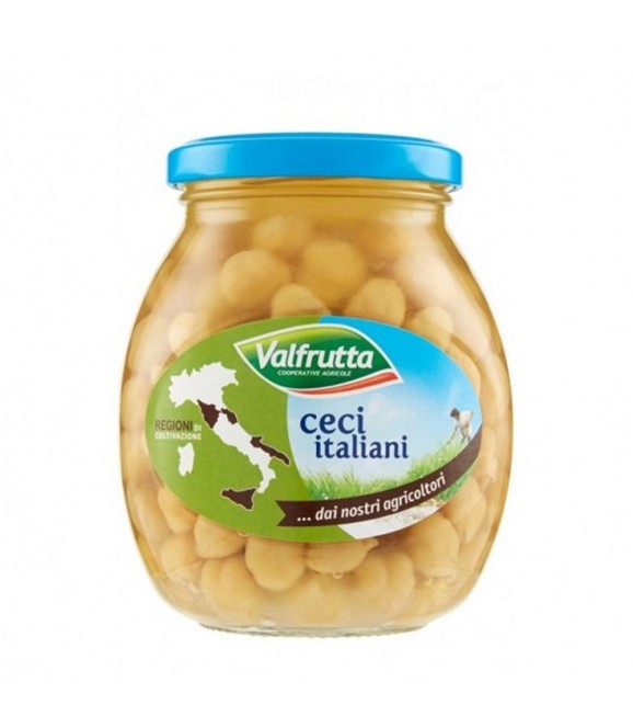 Valfrutta legumi ceci vetro gr.360