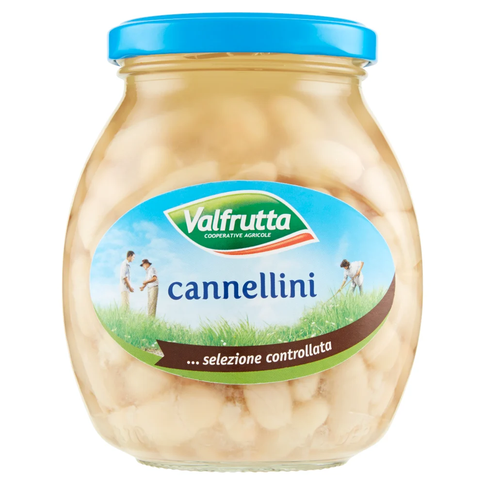 Valfrutta legumi cannellini vetro gr.360