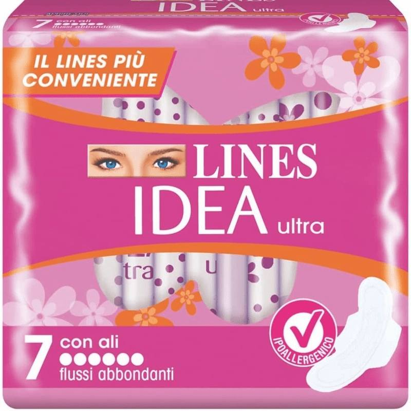 LINES IDEA ULTRA FLUSSI ABBONDANTI PZ.7 LINES IDEA ULTRA FLUSSI ABBONDANTI PZ.7