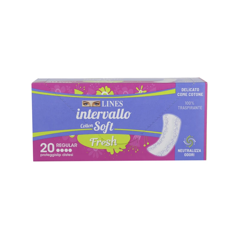 Lines intervallo proteggislip disteso fresh 20pz