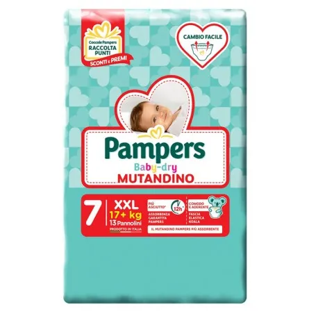 PAMPERS BABYDRY MUTANDINA XXL PZ.13 (7) PAMPERS BABYDRY MUTANDINA XXL PZ.13 (7)
