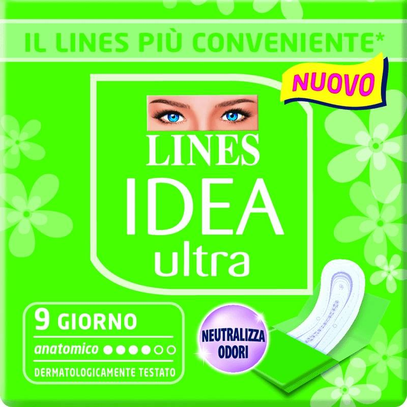 LINES IDEA ULTRA GIORNO ANATOMICO PZ.9 LINES IDEA ULTRA GIORNO ANATOMICO PZ.9