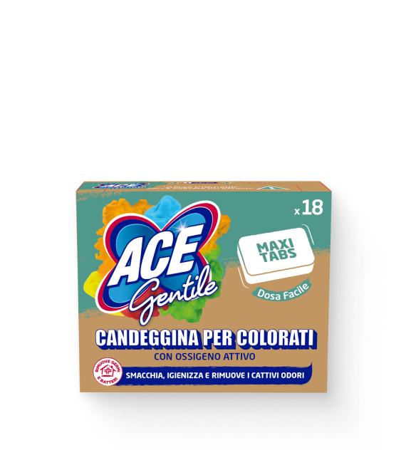 ACE GENTILE GREEN MAXI TABS PZ.18 ACE GENTILE GREEN MAXI TABS PZ.18