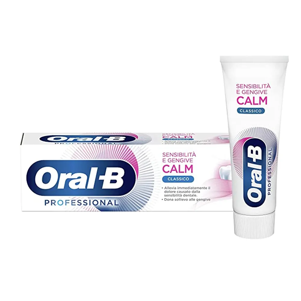 ORAL B DENTIFRICIO SENSITIVE E CALMA GENG.ML.75 ORAL B DENTIFRICIO SENSITIVE E CALMA GENG.ML.75