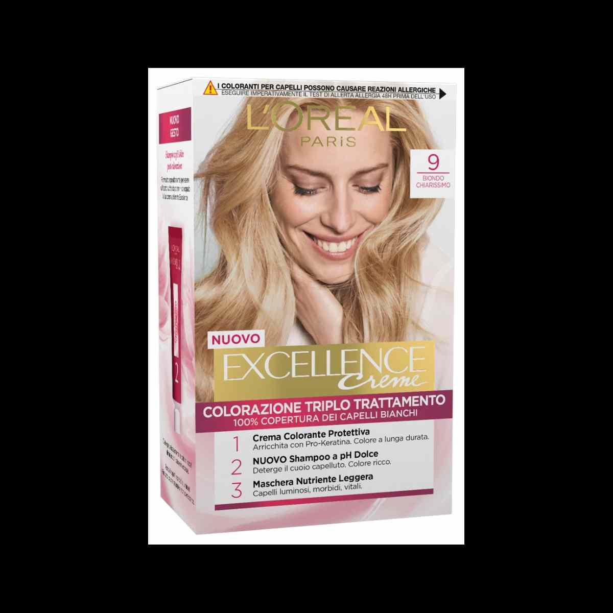 EXCELLENCE BIONDO CHIARISSIMO 9 ML.120 EXCELLENCE BIONDO CHIARISSIMO 9 ML.120