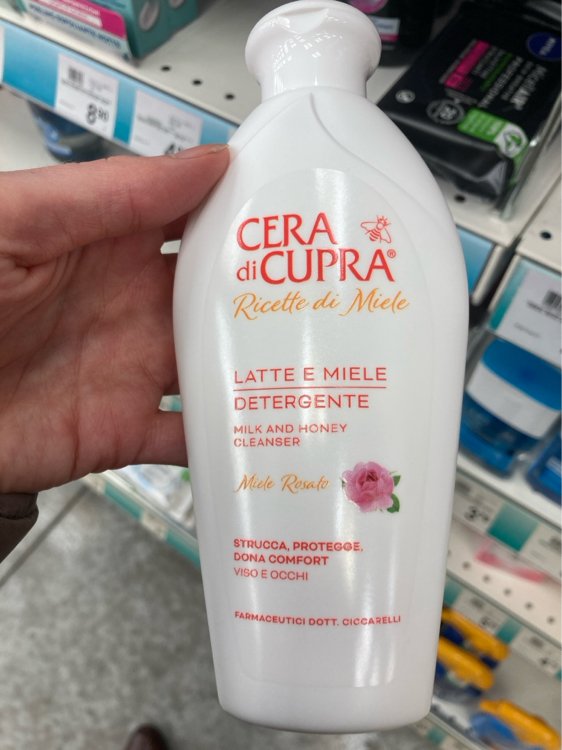 CERA CUPRA LATTE DETERGENTE LATTE MIELE ML.200 CERA CUPRA LATTE DETERGENTE LATTE MIELE ML.200
