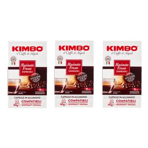 Kimbo set 6 cialde macinato fresco pz.50