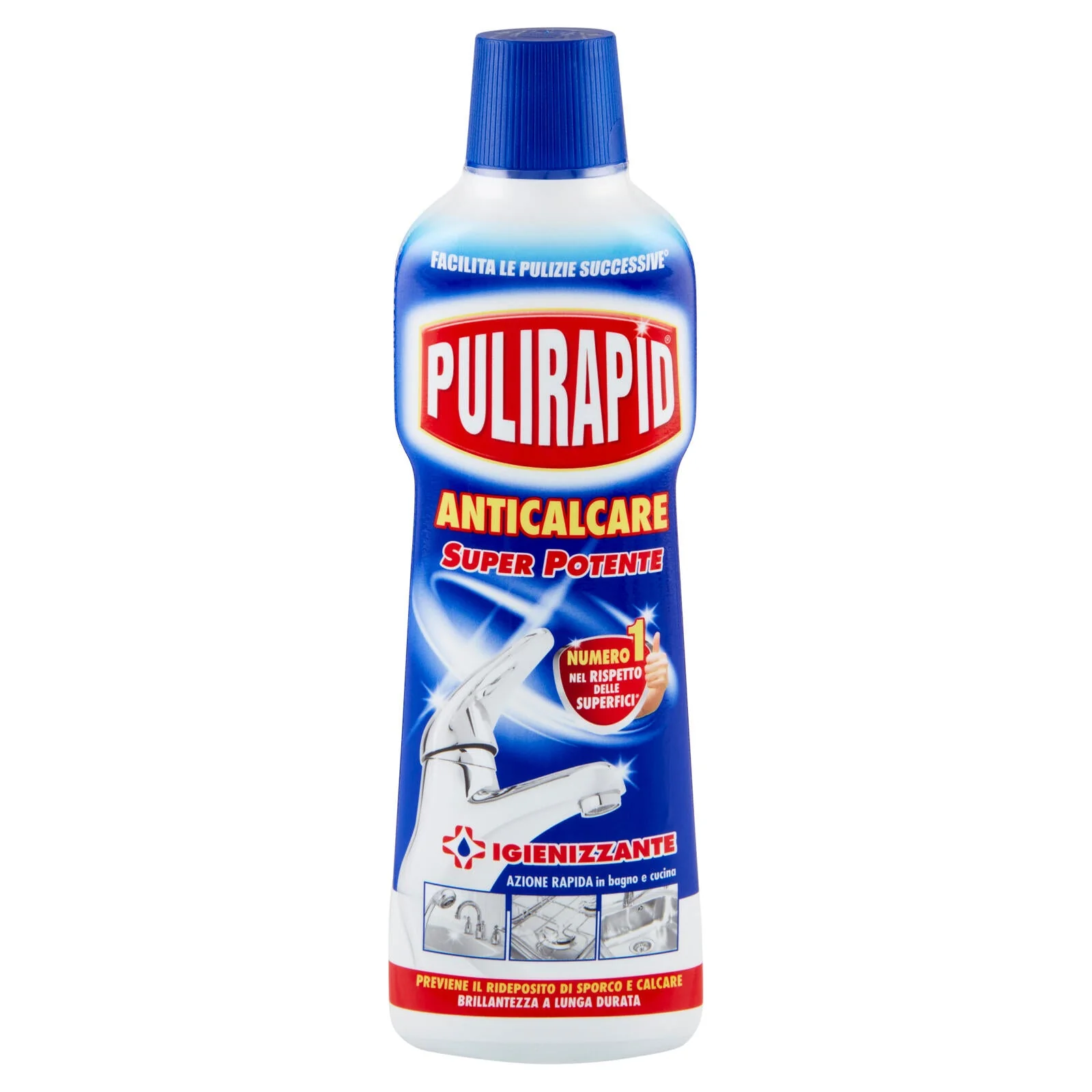 Pulirapid detersivo anticalcare ml.500