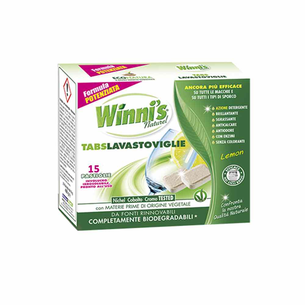 WINNI`S TABS LAVASTOVIGLIE PZ.15