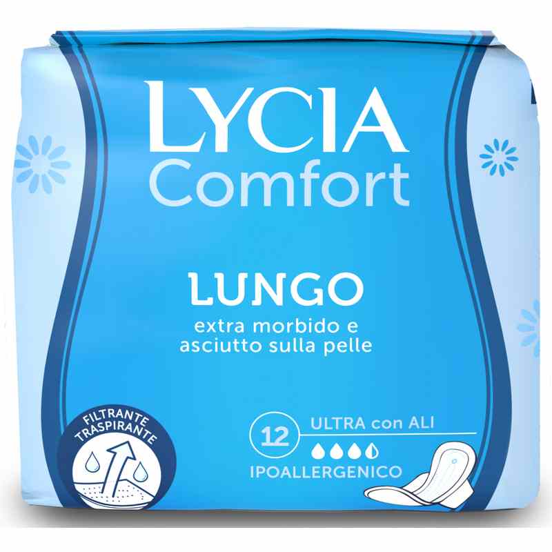 LYCIA ASSORBENTI MAXI ALI LUNGO PZ.12 LYCIA ASSORBENTI MAXI ALI LUNGO PZ.12