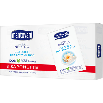 MANTOVANI SAPONE CLASSICO PZ.3 MANTOVANI SAPONE CLASSICO PZ.3