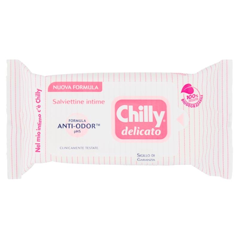 CHILLY SALVIETTINE INTIME DELICATE PZ.12 CHILLY SALVIETTINE INTIME DELICATE PZ.12