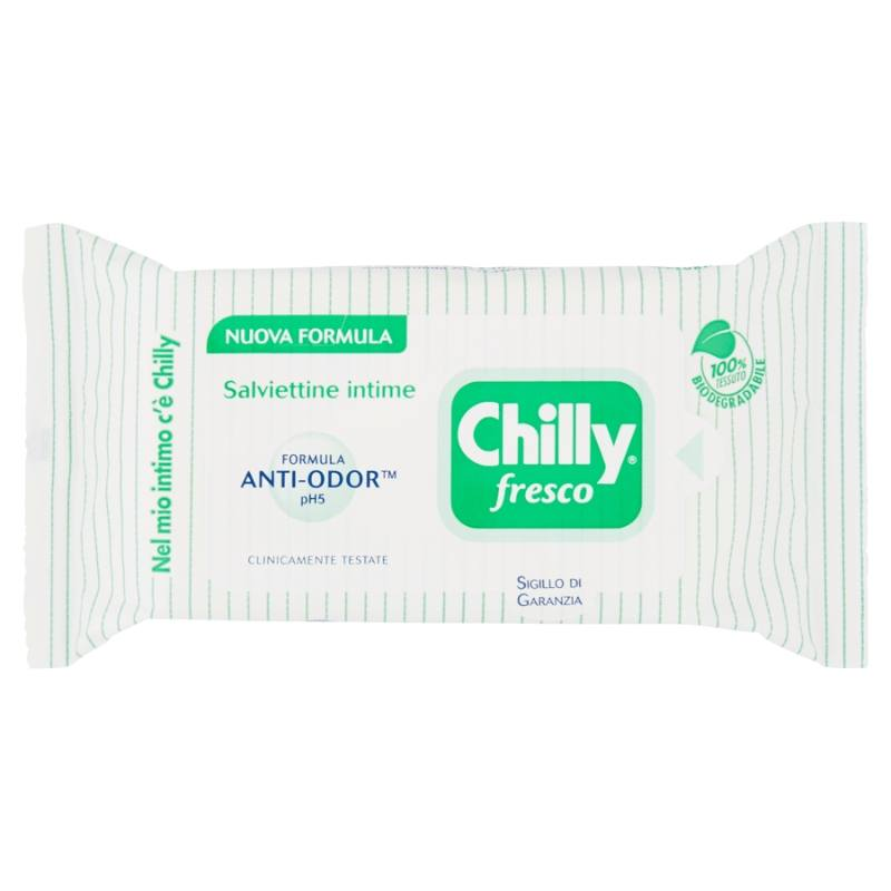 CHILLY SALVIETTINE INTIME FRESCA PZ.12 CHILLY SALVIETTINE INTIME FRESCA PZ.12