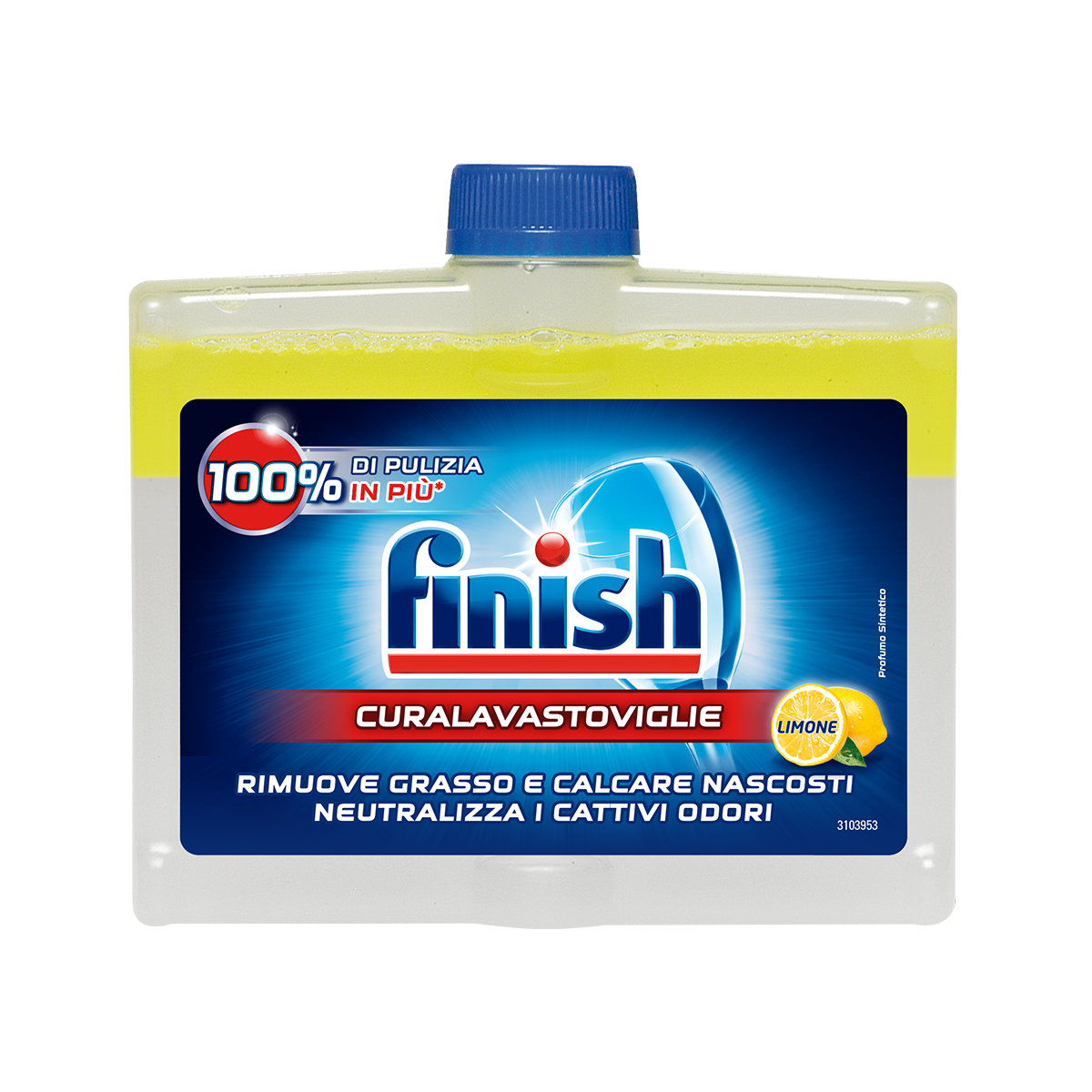 Finish curalavastoviglie lemon ml.250