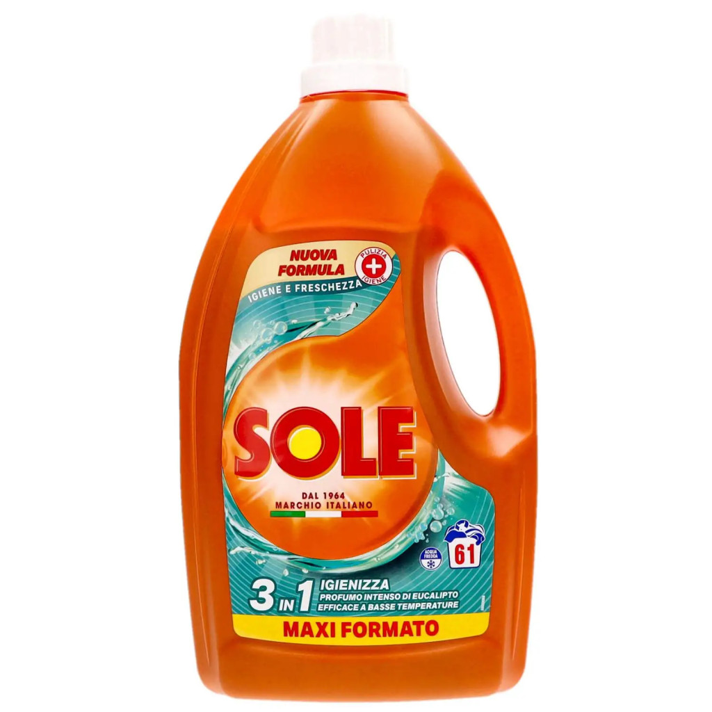 SOLE IGIENE FRESCHEZZA 61 LAVAGGI ML.2745 SOLE IGIENE FRESCHEZZA 61 LAVAGGI ML.2745