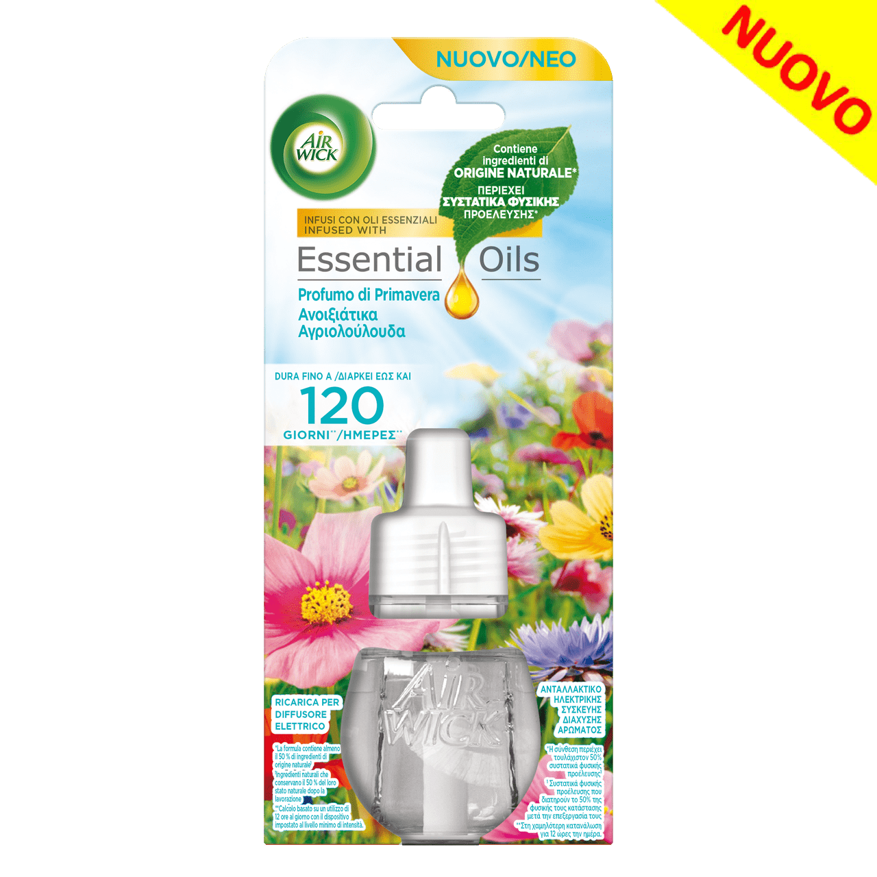 AIR WICK ELETTRICO RICARICA PRIMAVERA ML.19 AIR WICK ELETTRICO RICARICA PRIMAVERA ML.19