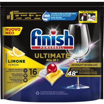 Finish tabs ultimate 16 limone
