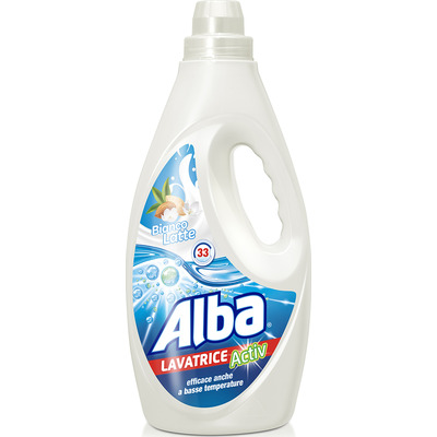 Alba lavatrice bianco latte 33 lavaggi