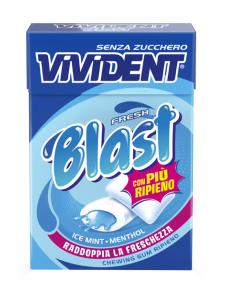 Vivident fresh blast blu astuccio
