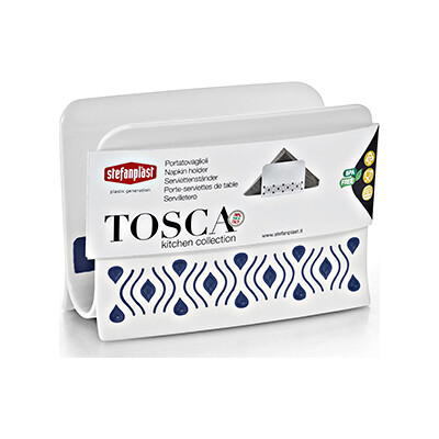 STEFANPLAST TOSCA PORTATOVAGLIOLI BLU STEFANPLAST TOSCA PORTATOVAGLIOLI BLU