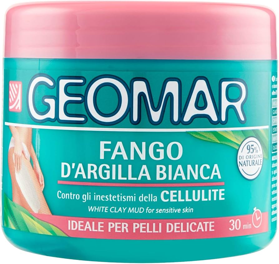 Geomar fango d`argilla bianca p.delicate ml.650