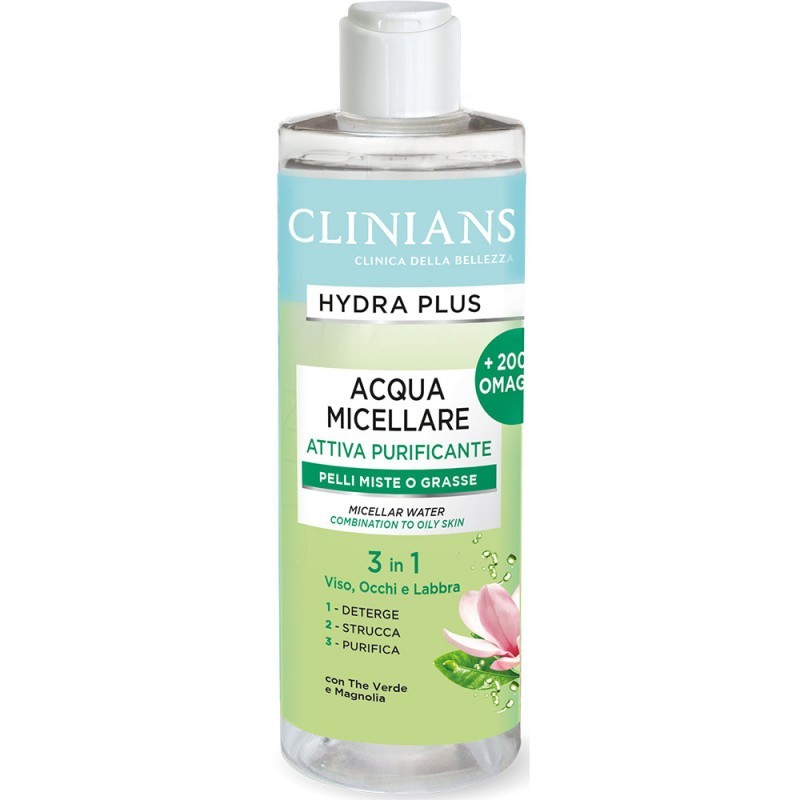 CLINIANS ACQUA MICELLARE PURIFICANTE ML.400 CLINIANS ACQUA MICELLARE PURIFICANTE ML.400