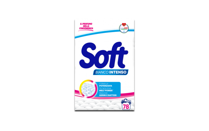 SOFT ECORICARICA BIANCO INTENSO 78 MISURINI