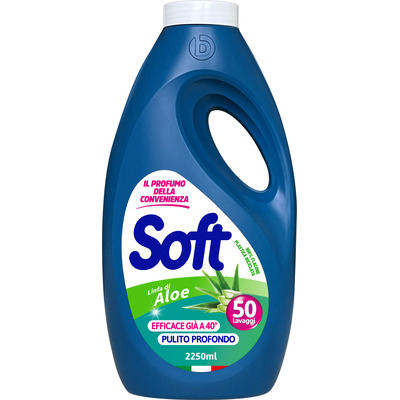 SOFT LAVATRICE ALOE VERA 50 LAVAGGI SOFT LAVATRICE ALOE VERA 50 LAVAGGI
