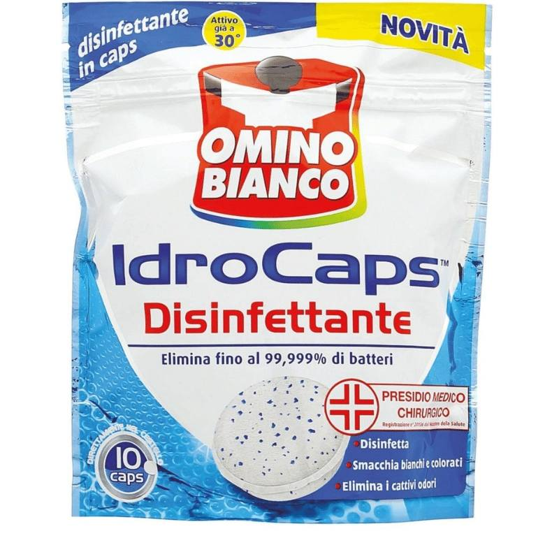 OMINO BIANCO IDROCAPS IGIENIZZANTE PZ.10