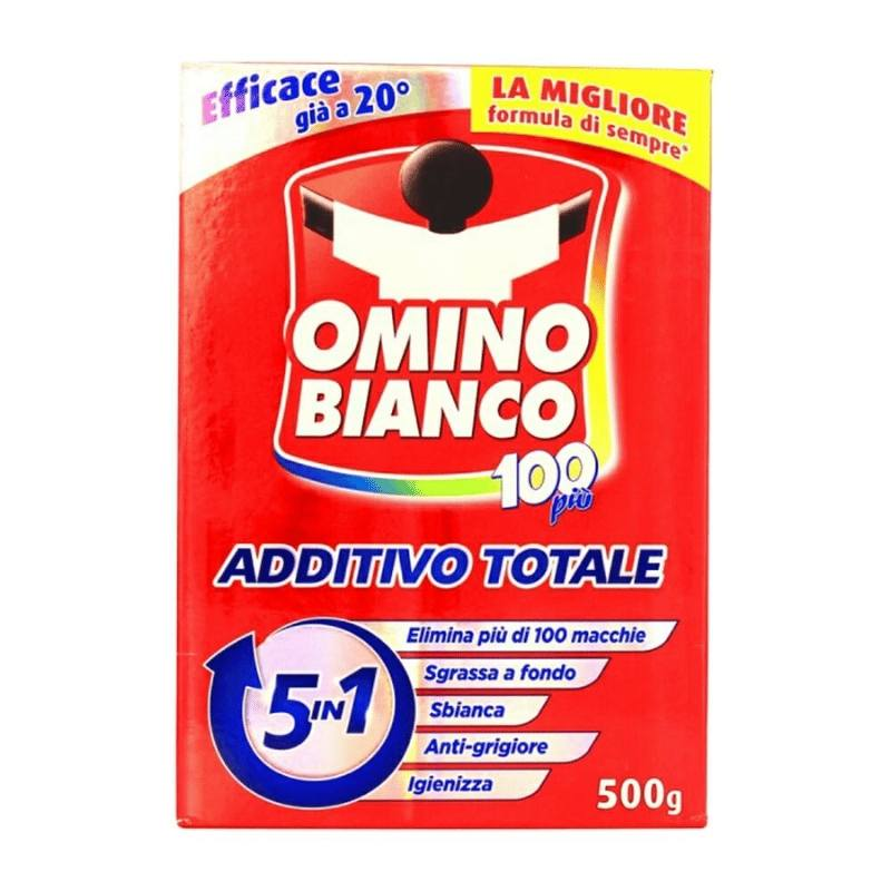 OMINO BIANCO ADDITIVO 100PIU GR.500 OMINO BIANCO ADDITIVO 100PIU GR.500