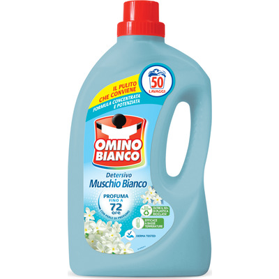 OMINO BIANCO LAVATRICE MUSK 50 LAVAGGI OMINO BIANCO LAVATRICE MUSK 50 LAVAGGI