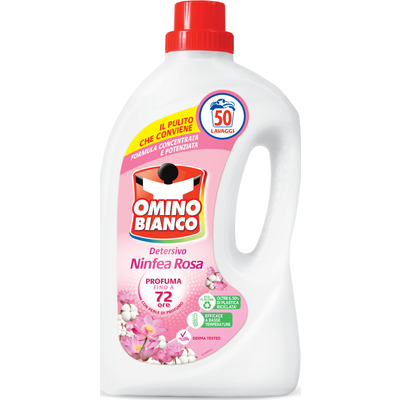 OMINO BIANCO LAVATRICE NINFEA ROSA 50 LAVAGGI LT.2 OMINO BIANCO LAVATRICE NINFEA ROSA 50 LAVAGGI LT.2