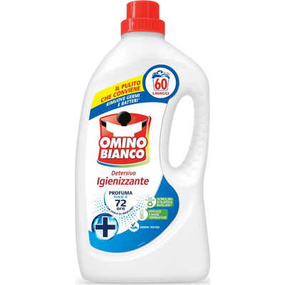 Omino bianco lavatrice igienizzante ml.2400 60 lav