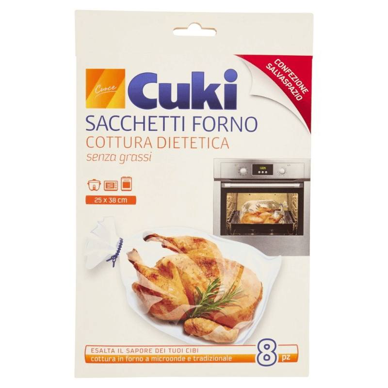 CUKI SACCHETTI COTTURA DIETETICA PZ.8 CUKI SACCHETTI COTTURA DIETETICA PZ.8