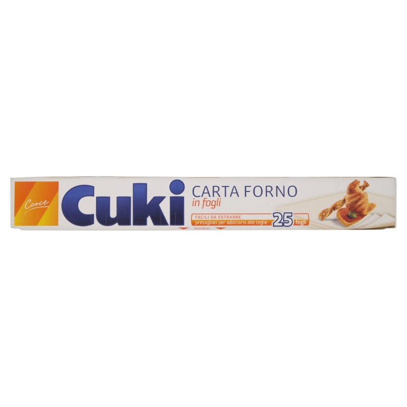 CUKI CARTA FORNO 25 FOGLI CM.33X38 M.9.5