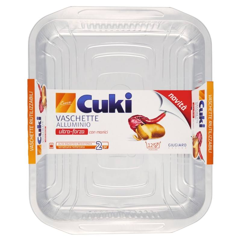 CUKI VASCHETTE CALDO R74 12PORZIONI PZ.2 CUKI VASCHETTE CALDO R74 12PORZIONI PZ.2