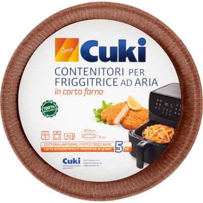 CUKI CONTENITORE FRIGGITRICE ARIA D.20 PZ.5 CUKI CONTENITORE FRIGGITRICE ARIA D.20 PZ.5