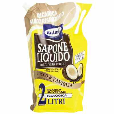 MIL MIL SAPONE RICARICA COCCO ML.2000
