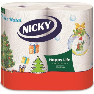 NICKY ASCIUGATUTTO NATALE PZ.2 NICKY ASCIUGATUTTO NATALE PZ.2