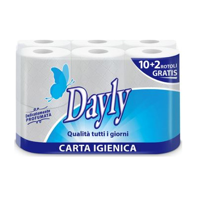 Dayly igienica 2 veli 12 rotoli