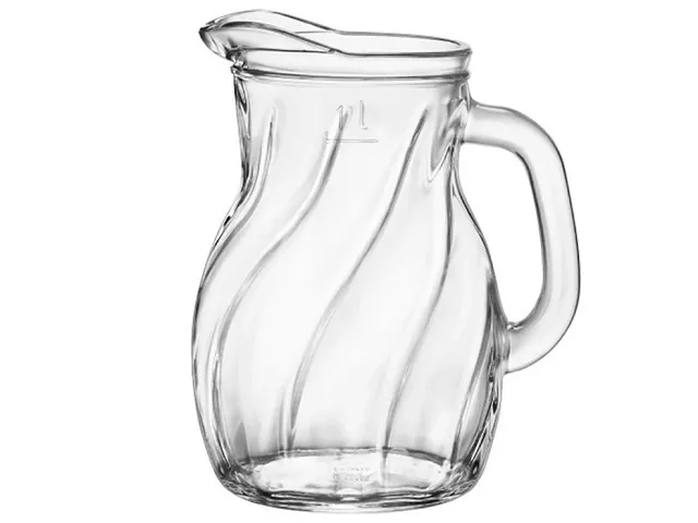 Bormioli brocca vetro bistrot twist 1 litro