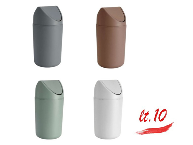 Pattumiera basculante lt.10 0708 assort.