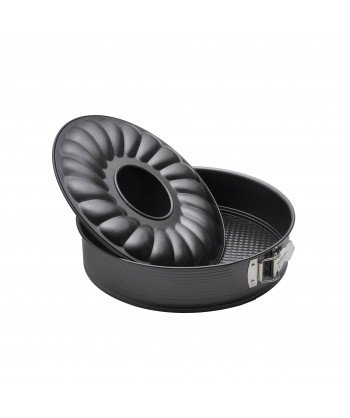 Tortiera 2 fondi easyclean cm.26