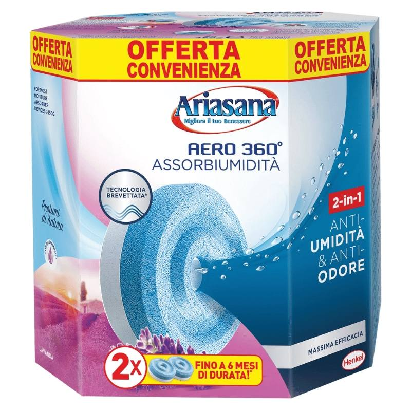 ARIASANA AERO TABS LAVANDA GR.450X2