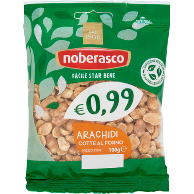 Noberasco arachidi salate gr.100 €0,99
