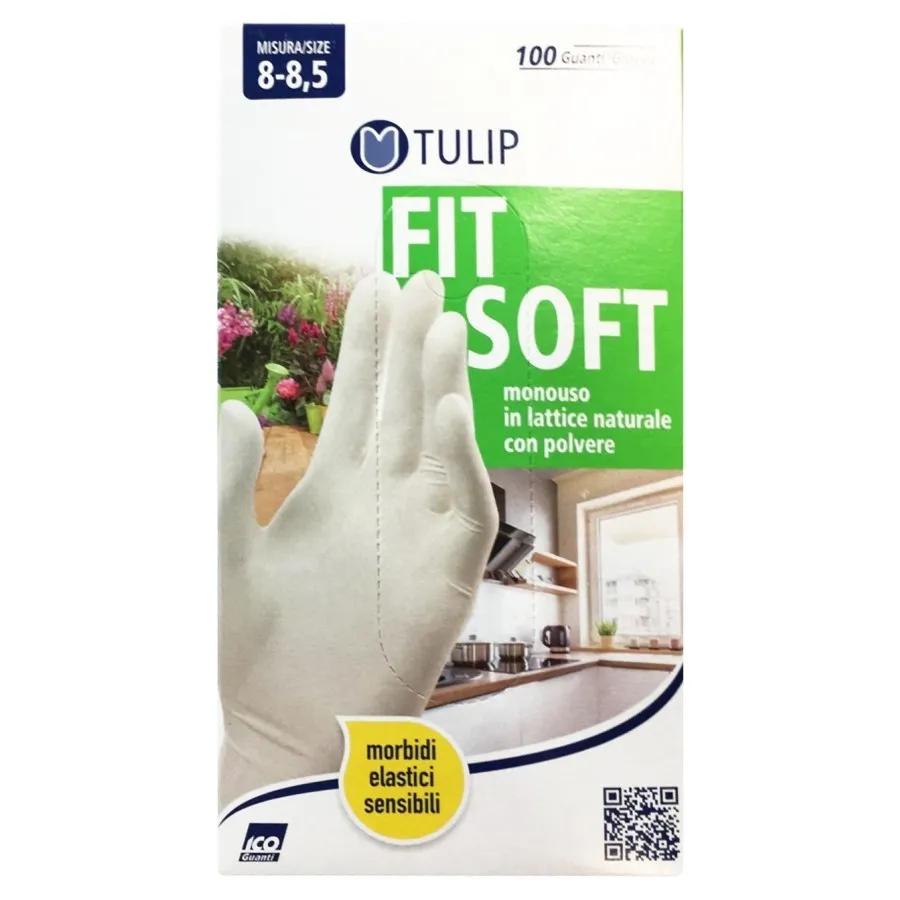 Tulip guanti lattice tg.l pz.100
