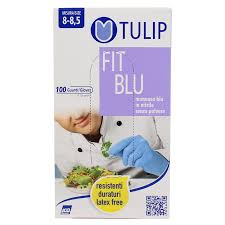 Tulip guanti nitrile blu tg.l pz.100