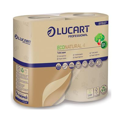 LUCART CARTA IGIENICA ECO NATURAL PZ.4 LUCART CARTA IGIENICA ECO NATURAL PZ.4