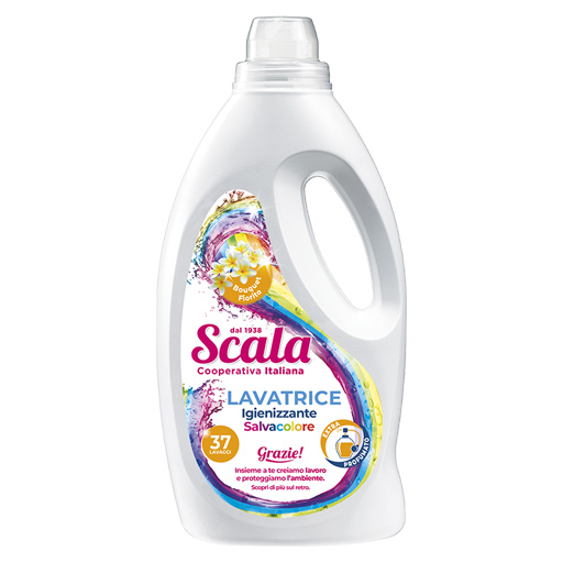 Scala lavatrice colore 37 lavaggi lt.1.5