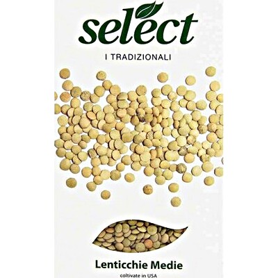 Select lenticchie medie astuccio gr.400